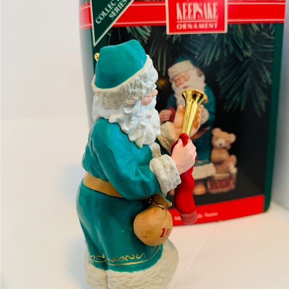 Hallmark Merry Olde Santa Ornament 1992 Santa Claus Christmas Ornament - Picture 4 of 11